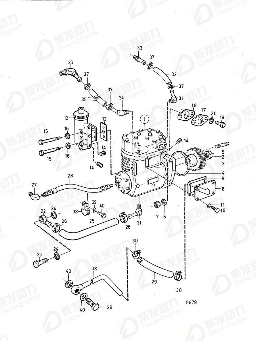 volvo penta Nut 1518355 Drawing volvo penta Nut 1518355 Drawing